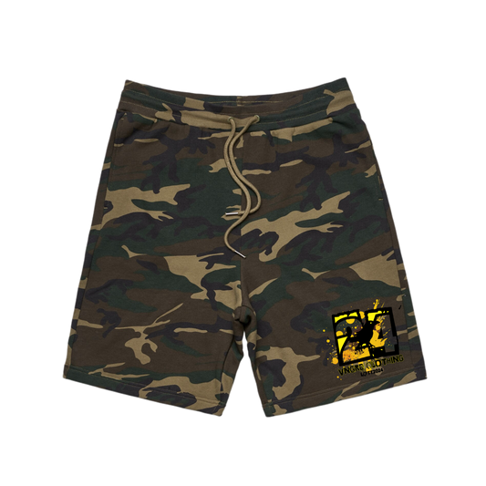 Vngrd Camouflage Sweat Shorts